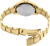 Reloj de pulsera Seiko Essentials STST dorado para mujer SUR632