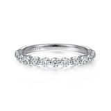 14K W Gold 0.50ctw G/SI2 Round Diamond Ring