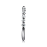 14K W Gold 0.50ctw G/SI2 Round Diamond Ring