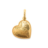 Brass YGP Heart Love Pendant