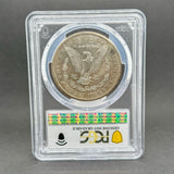 Estate 0.9 Fine Silver 1878 - CC Morgan Dollar PCGS AU 92 - Walter Bauman Jewelers