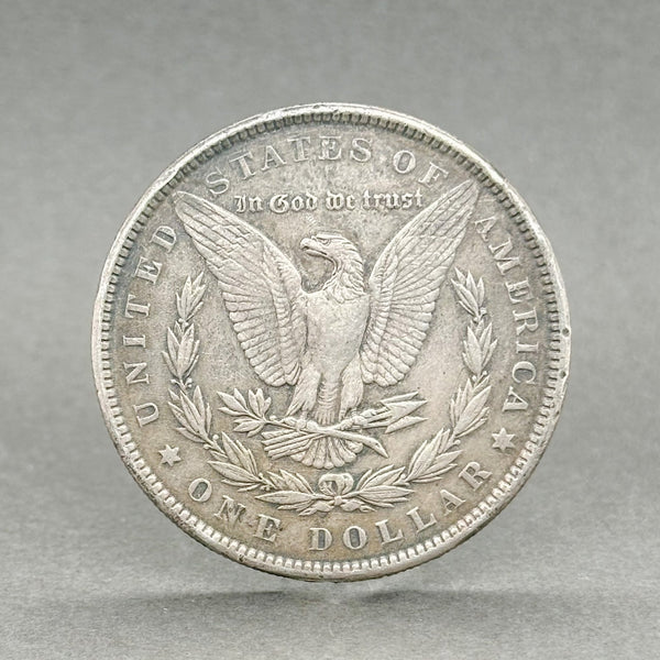 Estate 0.900 Fine Silver 1889 $1 Morgan Dollar Coin a - Walter Bauman Jewelers