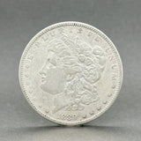 Estate 0.900 Fine Silver 1889 $1 Morgan Dollar Coin b - Walter Bauman Jewelers