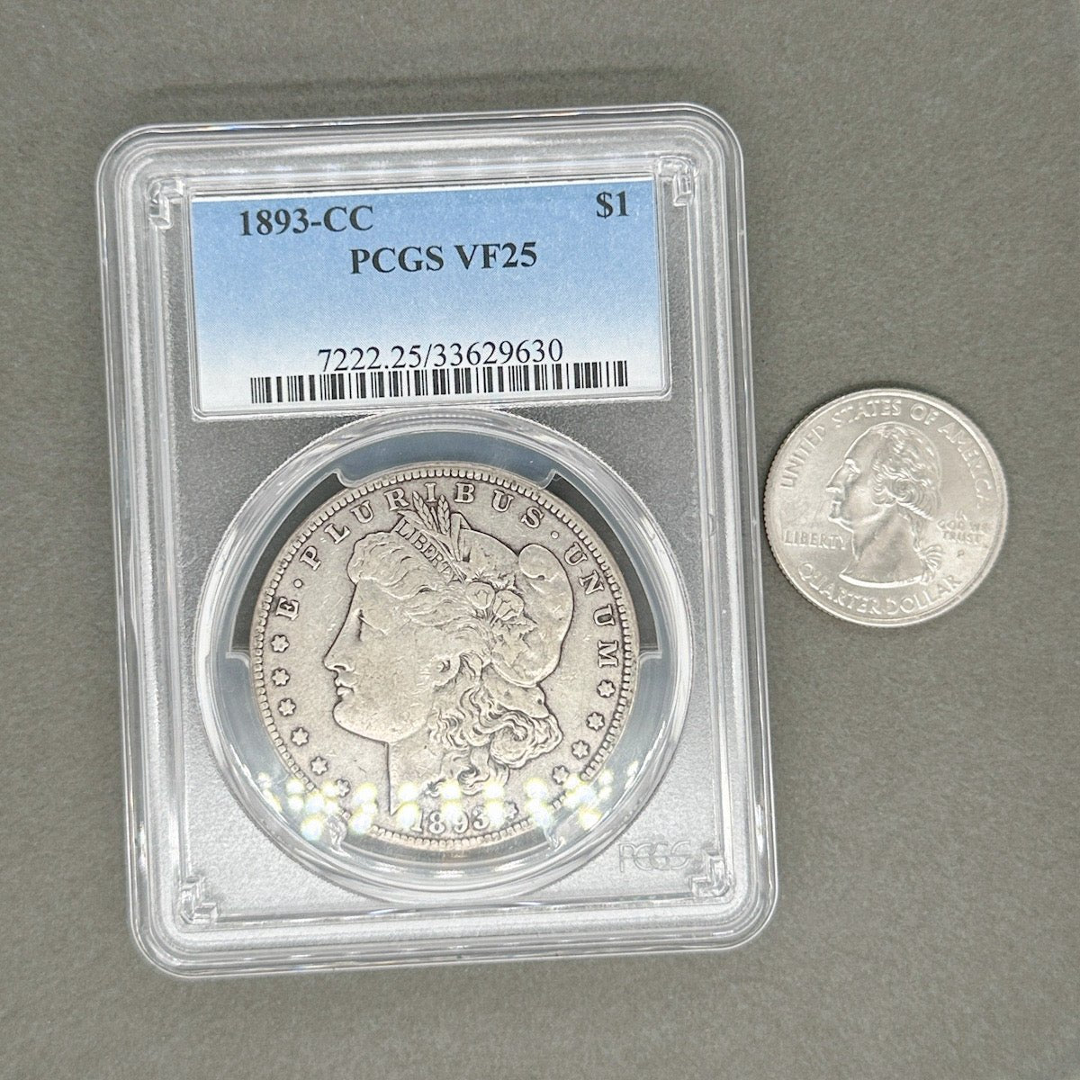 1893-CC Morgan silver 2024 dollar.