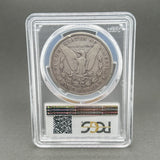 Estate 0.900 Fine Silver 1893-CC $1 Morgan Dollar PCGS VF25 - Walter Bauman Jewelers