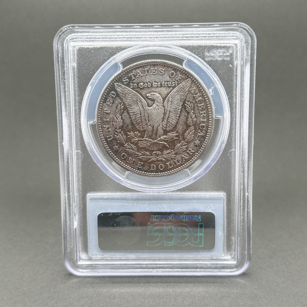 Estate 0.900 Fine Silver 1894 $1 Morgan Dollar PCGS AU55 - Walter Bauman Jewelers
