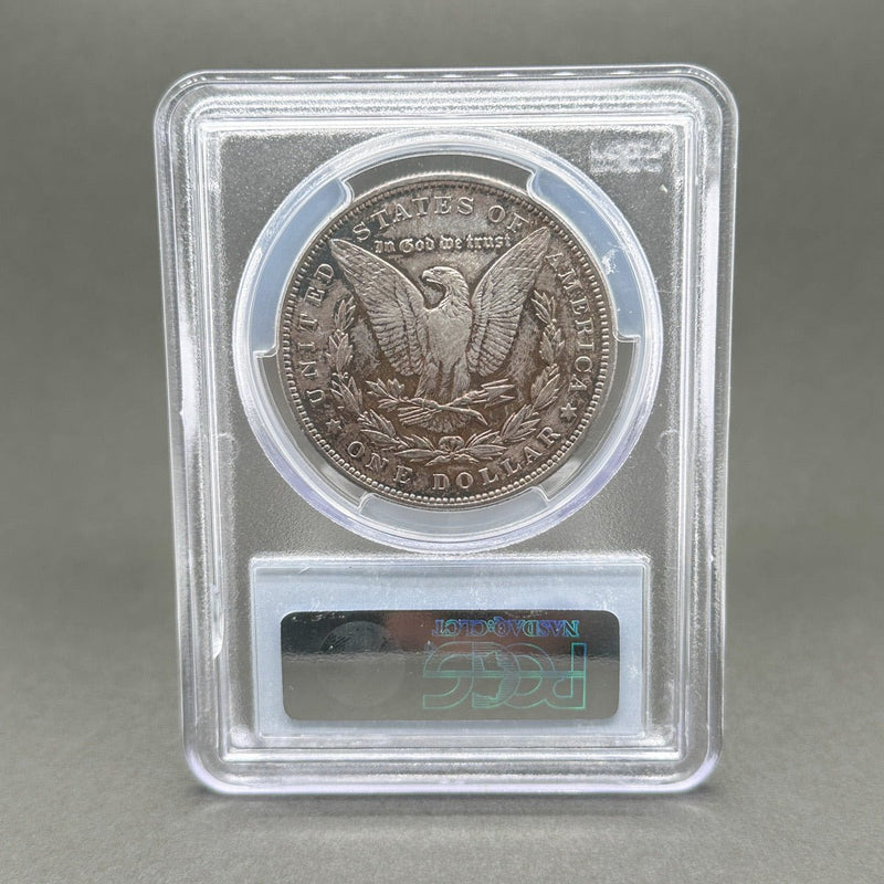 Estate 0.900 Fine Silver 1894 $1 Morgan Dollar PCGS AU55 - Walter Bauman Jewelers