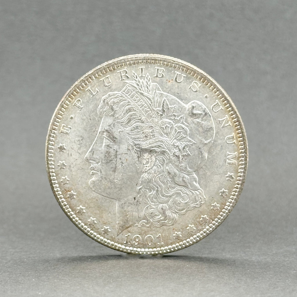 Estate 0.9 Fine Silver 1901 Morgan Dollar Coin – Walter Bauman