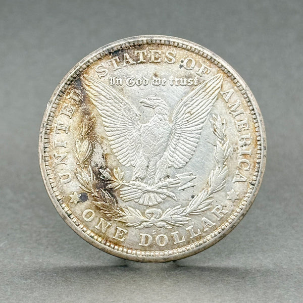 Estate 0.900 Fine Silver 1921 $1 Morgan Dollar Coin - Walter Bauman Jewelers