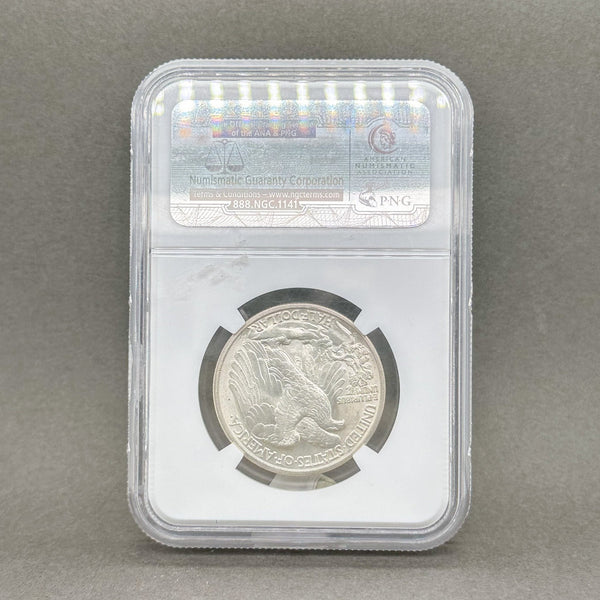 Estate 0.900 Fine Silver 1936 Walking Liberty $1 Coin NGC MS65 - Walter Bauman Jewelers