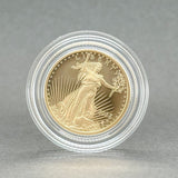 Estate 0.9167 Fine Gold 2022 American Eagle ¼ oz Coin - Walter Bauman Jewelers