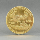 Estate 0.999 Fine Gold 1994 American Gold Eagle $50 Dollar Coin - Walter Bauman Jewelers
