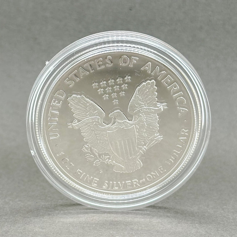 Estate 0.999 Fine Silver 1991-S American Eagle Dollar Coin - Walter Bauman Jewelers