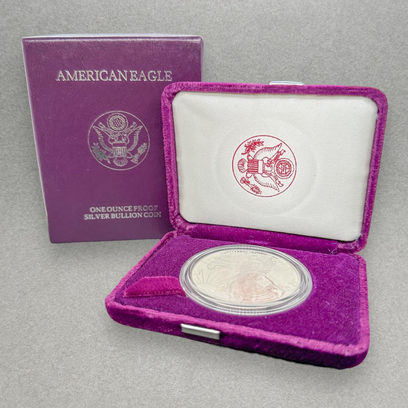 Estate 0.999 Fine Silver 1993-P American Eagle Dollar Coin - Walter Bauman Jewelers