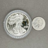 Estate 0.999 Fine Silver 1993-P American Eagle Dollar Coin - Walter Bauman Jewelers