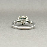 Estate 10K W Gold 0.30ctw I-J/SI1-I1 Diamond Heart Ring - Walter Bauman Jewelers