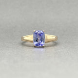 Estate 10K Y Gold 1.59ct Tanzanite Ring - Walter Bauman Jewelers