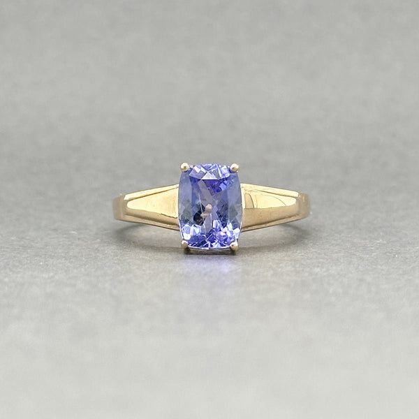 Estate 10K Y Gold 1.59ct Tanzanite Ring - Walter Bauman Jewelers