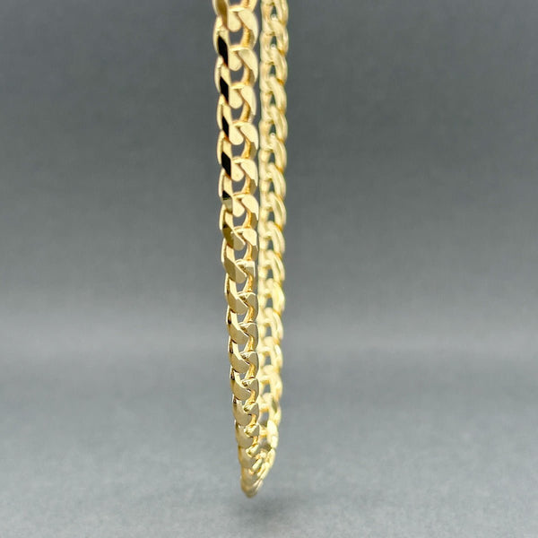 Estate 10K Y Gold 5.4mm 22” Curb Link Chain - Walter Bauman Jewelers