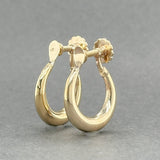 Estate 10K Y Gold Non - Pierced Hoop Earrings - Walter Bauman Jewelers