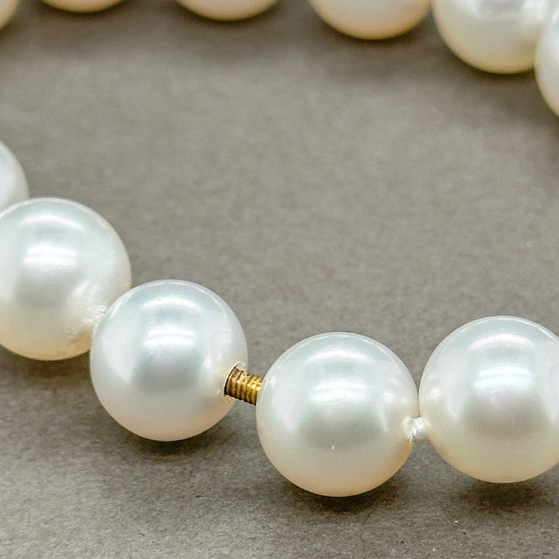 Estate 10mm South Sea Pearl Bracelet - Walter Bauman Jewelers