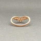 Estate 14K R Gold 0.34ctw H/SI1-I1 Diamond Crown Ring - Walter Bauman Jewelers