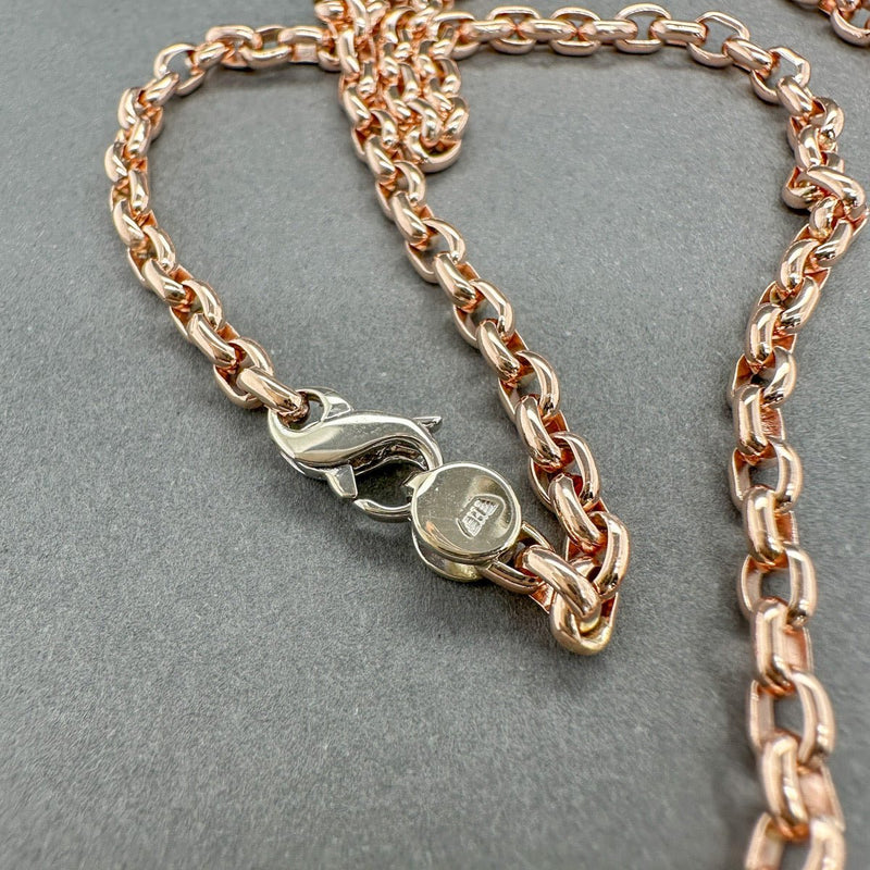 Estate 14K R Gold 3.51mm 20” Cable Chain - Walter Bauman Jewelers