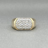 Estate 14K TT Gold 0.53ctw G - H/SI1 - 2 Men’s Ring - Walter Bauman Jewelers