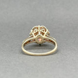 Estate 14K TT Gold 0.78ctw G/SI1 - 2 Diamond Cluster Ring - Walter Bauman Jewelers