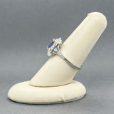 Estate 14K TT Gold 0.97ct Tanzanite & 0.51ctw G - H/SI2 - I1 Diamond Ring - Walter Bauman Jewelers