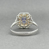 Estate 14K TT Gold 0.97ct Tanzanite & 0.51ctw G - H/SI2 - I1 Diamond Ring - Walter Bauman Jewelers