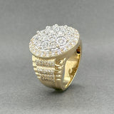 Estate 14K TT Gold 1.87ctw I - J/SI1 - 2 Diamond Men’s Ring - Walter Bauman Jewelers