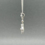 Estate 14K W Gold 0.06ctw I/I1 Diamond Pendant - Walter Bauman Jewelers