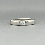 Estate 14K W Gold 0.28ct F/SI1 Diamond Ring - Walter Bauman Jewelers