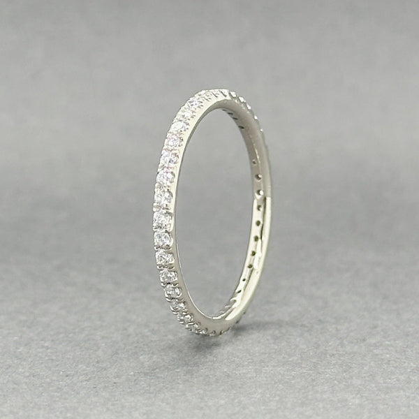 Estate 14K W Gold 0.50ctw F-G/VS1 Lab-Grown Diamond Eternity Ring - Walter Bauman Jewelers