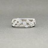 Estate 14K W Gold 0.71ctw H - I/SI2 - I2 Diamond Bubble Ring - Walter Bauman Jewelers