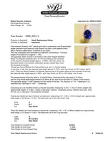 Estate 14K W Gold 12.80ct Tanzanite & 1.16ctw H/SI1-2 Diamond Cocktail Ring - Walter Bauman Jewelers