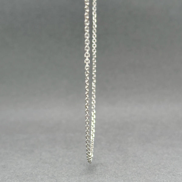 Estate 14K W Gold 1.53mm 20” Cable Chain - Walter Bauman Jewelers