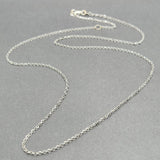 Estate 14K W Gold 1.53mm 20” Cable Chain - Walter Bauman Jewelers