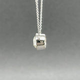 Estate 14K W Gold 1.69ct K - L/SI1 Old Mine Cut Diamond Solitaire Pendant - Walter Bauman Jewelers