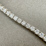 Estate 14K W Gold 4.35ctw H-I/SI2-I1 Diamond Tennis Bracelet - Walter Bauman Jewelers