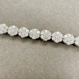 Estate 14K W Gold 5.58ctw H-I/SI1-2 Diamond Tennis Bracelet - Walter Bauman Jewelers