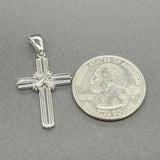 Estate 14K W Gold X Cross Pendant - Walter Bauman Jewelers