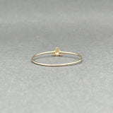 Estate 14K Y Gold 0.08ct I - J/SI2 Diamond Ring - Walter Bauman Jewelers