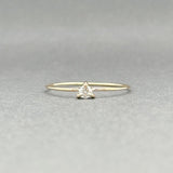 Estate 14K Y Gold 0.08ct I - J/SI2 Diamond Ring - Walter Bauman Jewelers