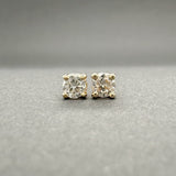 Estate 14K Y Gold 0.18ctw H - I/SI2 - I1 Diamond Stud Earrings - Walter Bauman Jewelers