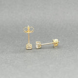 Estate 14K Y Gold 0.21ctw H/SI2 - I1 Diamond Stud Earrings - Walter Bauman Jewelers