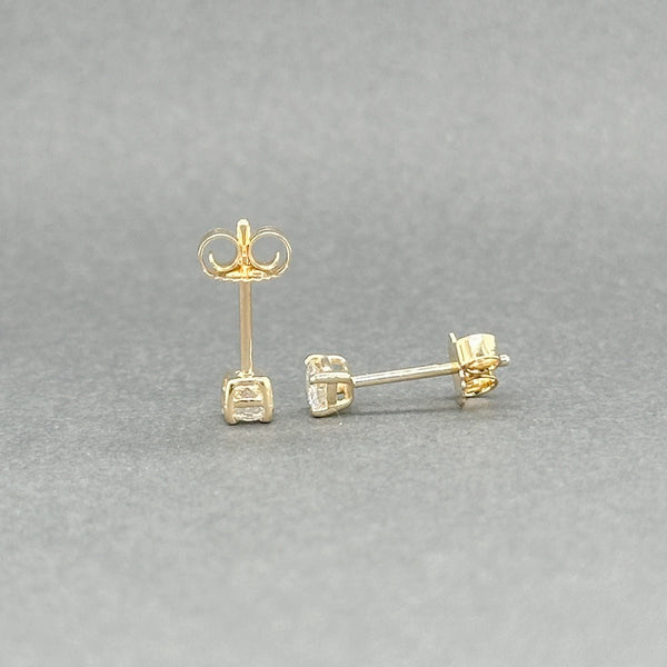 Estate 14K Y Gold 0.21ctw H/SI2 - I1 Diamond Stud Earrings - Walter Bauman Jewelers