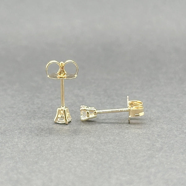 Estate 14K Y Gold 0.22ctw G/SI2 Diamond Stud Earrings - Walter Bauman Jewelers