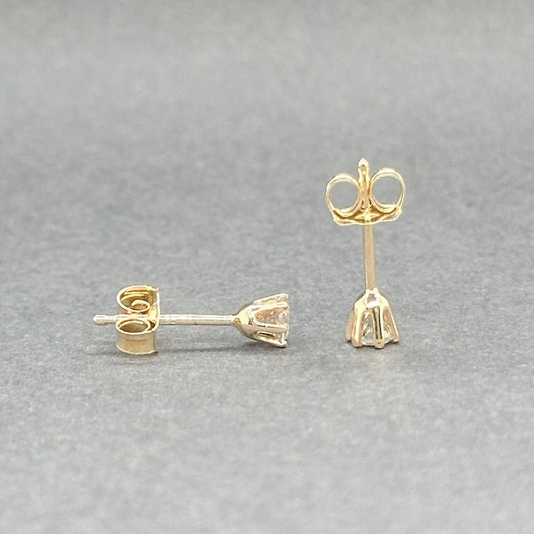 Estate 14K Y Gold 0.22ctw K - I/SI2 Diamond Stud Earrings - Walter Bauman Jewelers